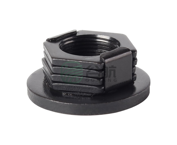 With cushion nut